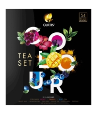 Набор Curtis COLOUR tea SET ассорти 9× 6 саше с цветными чаями