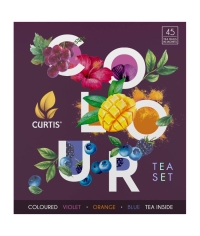 Набор Curtis COLOUR tea SET ассорти 9× 5 саше с цветными чаями