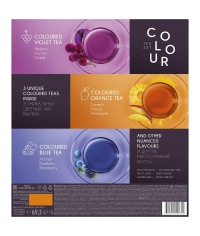 Набор Curtis COLOUR tea SET ассорти 9× 5 саше с цветными чаями