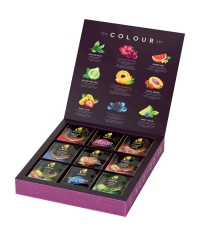 Набор Curtis COLOUR tea SET ассорти 9× 5 саше с цветными чаями