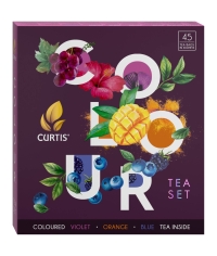 Набор Curtis COLOUR tea SET ассорти 9× 5 саше с цветными чаями