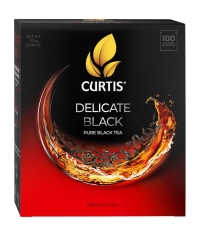 Чай черный Curtis Delicate Black 100 саше × 1.7 г Чай черный Curtis Delicate Black 100 саше × 1.7 г