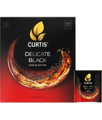 Чай черный Curtis Delicate Black 100 саше × 1.7 г Чай черный Curtis Delicate Black 100 саше × 1.7 г