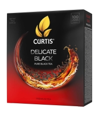 Чай черный Curtis Delicate Black 100 саше × 1.7 г Чай черный Curtis Delicate Black 100 саше × 1.7 г