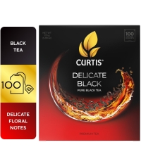 Чай черный Curtis Delicate Black 100 саше × 1.7 г Чай черный Curtis Delicate Black 100 саше × 1.7 г