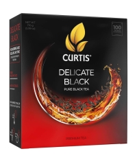 Чай черный Curtis Delicate Black 100 саше × 1.7 г Чай черный Curtis Delicate Black 100 саше × 1.7 г