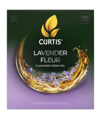 Чай зеленый Curtis Lavender Fleur 100 саше × 1.5 г