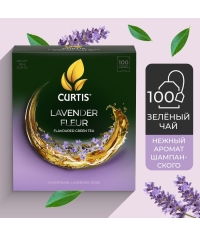 Чай зеленый Curtis Lavender Fleur 100 саше × 1.5 г Чай зеленый Curtis Lavender Fleur 100 саше × 1.5 г
