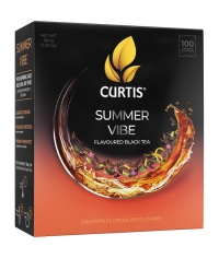 Чай черный Curtis Summer Vibe 100 саше × 1.5 г Чай черный Curtis Summer Vibe 100 саше × 1.5 г