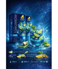 Чай Curtis Tea of the Tomorrow BLUE BAYOU синий 20 саше × 1.5 г