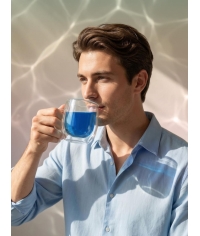 Curtis WOW DROP чай фруктово-травяной SOUR Blue Кислый синий 15 пирам. × 1,5 г
