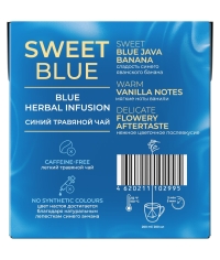 Curtis WOW DROP чай фруктово-травяной SWEET Blue Сладкий синий 15 пирам. × 1,5 г