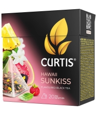 Чай черный ароматизированный Curtis HAWAII SUNKISS 20 пирам. × 1,7 г