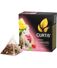 Чай черный ароматизированный Curtis HAWAII SUNKISS 20 пирам. × 1,7 г