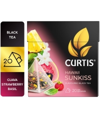 Чай черный ароматизированный Curtis HAWAII SUNKISS 20 пирам. × 1,7 г