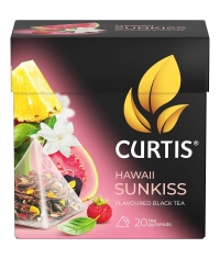 Чай черный ароматизированный Curtis HAWAII SUNKISS 20 пирам. × 1,7 г