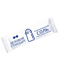 Соль Деловой стандарт пищевая Экстра в стиках 1 г ×800 шт.