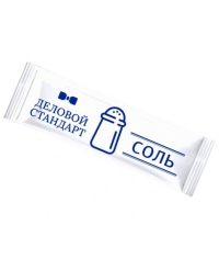 Соль Деловой стандарт пищевая Экстра в стиках 1 г ×800 шт.