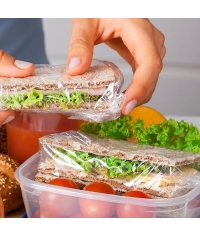 Пищевая полиэтиленовая пленка Десногор 450 мм × 200 м толщиной 5.5 мкм