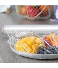 Пищевая полиэтиленовая пленка Десногор 300 мм × 200 м толщиной 7 мкм ОСОБО ПРОЧНАЯ