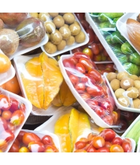 Пищевая полиэтиленовая пленка Десногор 450 мм × 300 м толщиной 5.5 мкм