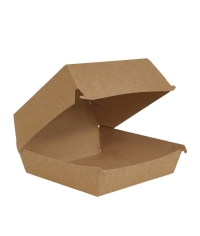 Коробка для бургера BURGER M 100×100×60 мм Крафт