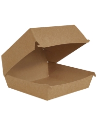 Коробка для бургера BURGER M 100×100×60 мм Крафт Коробка для бургера BURGER M 100×100×60 мм Крафт