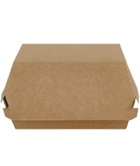 Коробка для бургера BURGER L 120×120×70 мм Крафт Коробка для бургера BURGER L 120×120×70 мм Крафт