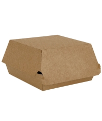 Коробка для бургера BURGER L 120×120×70 мм Крафт Коробка для бургера BURGER L 120×120×70 мм Крафт