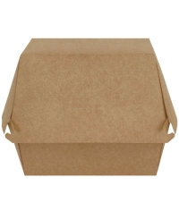 Коробка для бургера BURGER XL 113×113×112 мм Крафт Коробка для бургера BURGER XL 113×113×112 мм Крафт