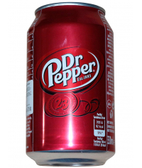 Газированный напиток Dr Pepper Польша 330 мл ж/б