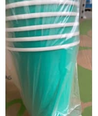 Бумажный стакан Eco Cups Зеленый d=90 400 мл