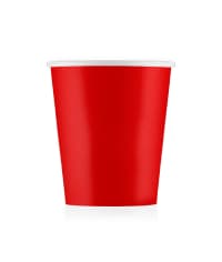 Бумажный стакан ECO CUPS Красный d=73 175мл