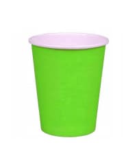 Бумажный стакан ECO CUPS Салатовый d=80 250мл