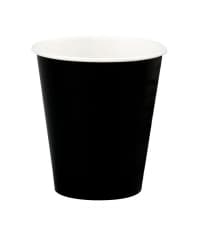Бумажный стакан ECO CUPS Черный d=80 250мл