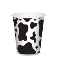 Бумажный стакан EcoCups Наша Корова d=80 250 мл Бумажный стакан EcoCups Наша Корова d=80 250 мл
