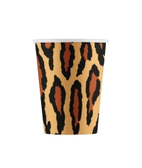 Бумажный стакан EcoCups Наш Леопард d=80 250 мл