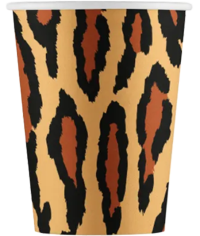 Бумажный стакан EcoCups Наш Леопард d=80 250 мл