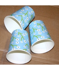 Бумажный стакан EcoCups ЛУГ d=80 250 мл