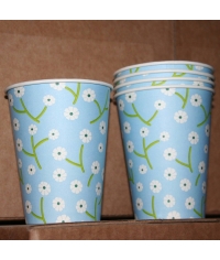 Бумажный стакан EcoCups ЛУГ d=80 250 мл