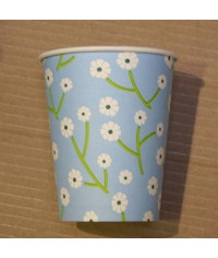 Бумажный стакан EcoCups ЛУГ d=80 250 мл