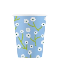 Бумажный стакан EcoCups ЛУГ d=80 250 мл