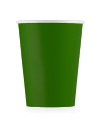 Бумажный стакан ECO CUPS Зеленый d=80 250 мл