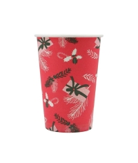 Бумажный стакан Ecopak Подарки d=80 250 мл