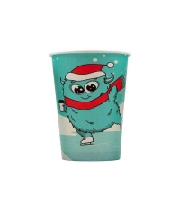 Бумажный стакан Ecopak Пак Новогодний d=80 250 мл