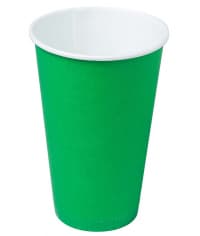 Бумажный стакан Ecopak Зеленый d=90 450 мл