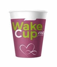Бумажный стакан Wake Me Cup d=70.3 150мл
