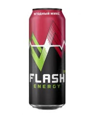 Энергетический напиток Flash Up Energy Ягодный микс 450 мл ж/б