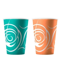 Бумажный стакан КРЕМА d=70 200 мл