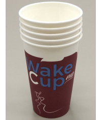Бумажный стакан Wake Me Cup d=80 300 мл